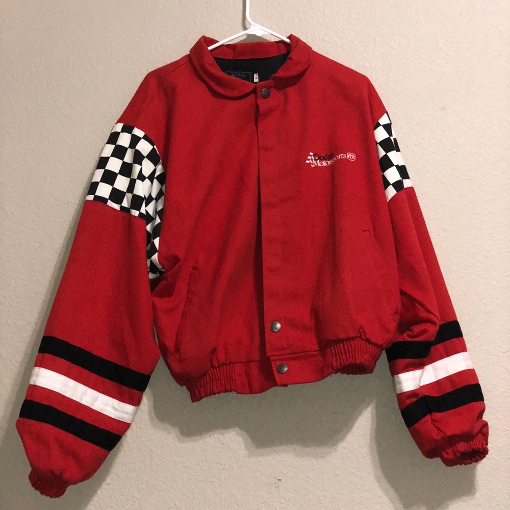 VINTAGE Dodge Motorsport Race Jacket CUSTOM MADE